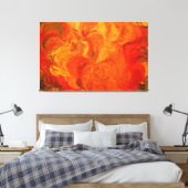 Abstrakte Malerei 2 Leinwanddruck (Insitu (Schlafzimmer))
