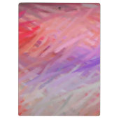 Abstrakte Malerei 4 Klemmbrett (Rückseite)