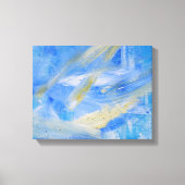 Abstrakte Malerei 51 "Bliss Leinwanddruck (Vorderseite)