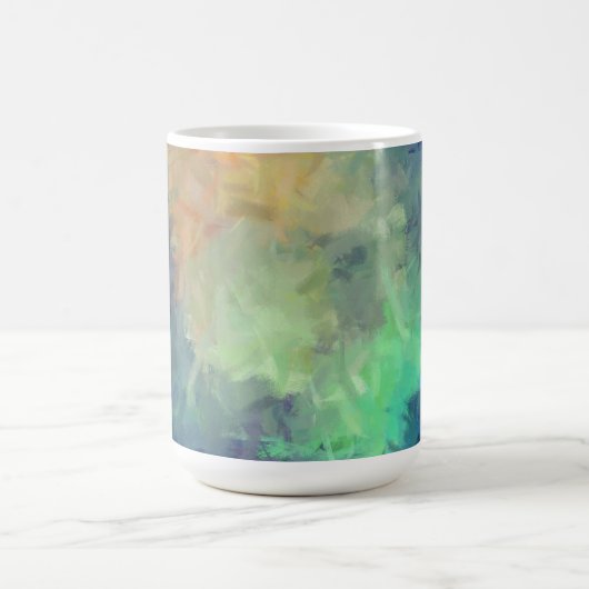 Abstrakte Malerei #5 Kaffeetasse (Mittel)