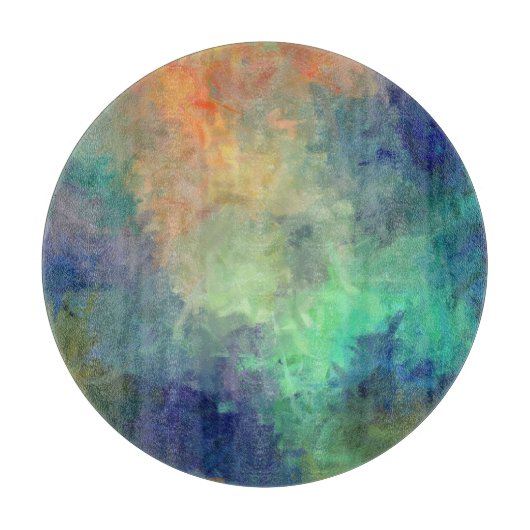 Abstrakte Malerei #5 Schneidebrett (Vorderseite)