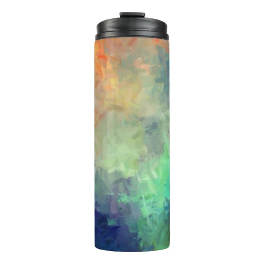 Abstrakte Malerei #5 Thermosbecher (Vorderseite)