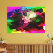 Abstrakte Malerei | Abstrakt Art. 17 Leinwanddruck (Insitu (Wohnzimmer))