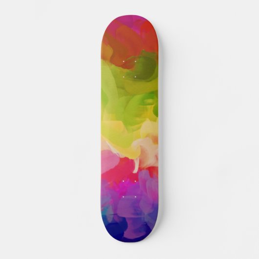 Abstrakte Malerei | Abstrakt Art. 7 Skateboard (Vorderseite)