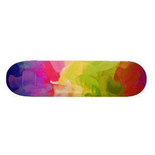 Abstrakte Malerei Abstrakt Art. 7 Skateboard