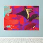 Abstrakte Malerei | Abstrakt Artikel 27 Leinwanddruck (Insitu (Holzboden))