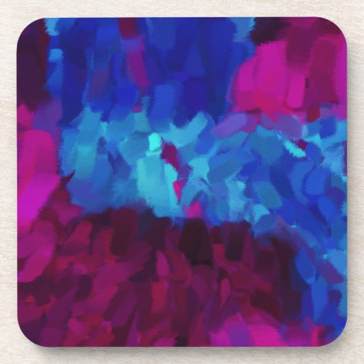 Abstrakte Malerei | Abstrakte Kunst Getränkeuntersetzer (Vorderseite)