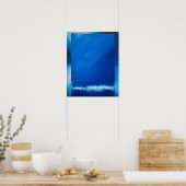 Abstrakte Malerei, Abstraktes Wohnzimmer der Moder Poster (Küche)