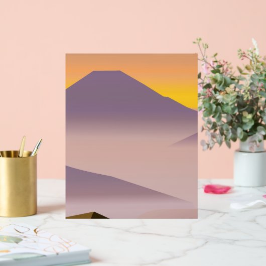 Abstrakte Malerei Acrylschild (Hochzeit)