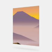 Abstrakte Malerei Acrylschild (Winkel)