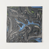 Abstrakte Malerei | Beste Landschaft abstrakt Wandteppich (Vorderseite (Horizontal))