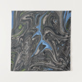 Abstrakte Malerei | Beste Landschaft abstrakt Wandteppich (Vorderseite)