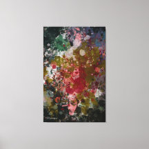 Abstrakte Malerei "Blàths Cherry" #2