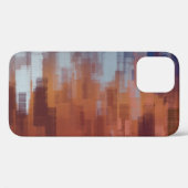 Abstrakte Malerei, bunte Betonwand. Case-Mate iPhone Hülle (Rückseite (Horizontal))