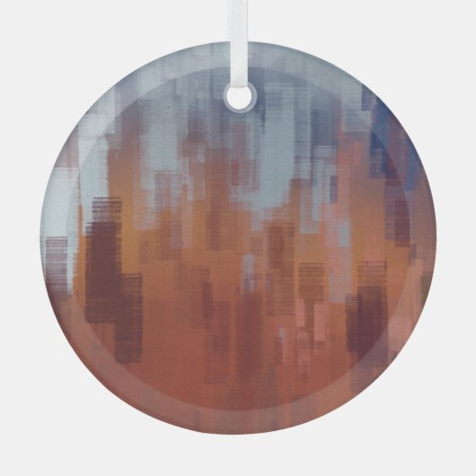 Abstrakte Malerei, bunte Betonwand. Ornament Aus Glas (Vorderseite)