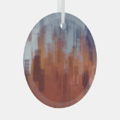 Abstrakte Malerei, bunte Betonwand. Ornament Aus Glas (Vorderseite Rechts)