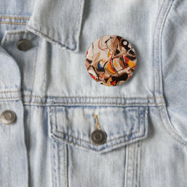 Abstrakte Malerei Button