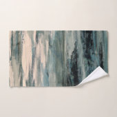 Abstrakte Malerei Coastal Bath Badetuch Set (Handtuch)