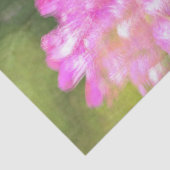 Abstrakte Malerei der hellrosa Blume Seidenpapier (Ausschnitt)