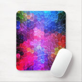 Abstrakte Malerei | Dynamisch farbig Mousepad (Mit Mouse)