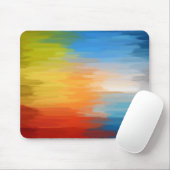 Abstrakte Malerei | Dynamische Farben 17 Mousepad (Mit Mouse)