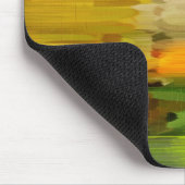 Abstrakte Malerei | Dynamische Farben 20 Mousepad (Ecke)