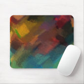 Abstrakte Malerei | Dynamische Farben 3 Mousepad (Mit Mouse)