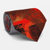 Abstrakte Malerei | Dynamische Farben #61 Krawatte (Gerollt)