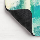 Abstrakte Malerei | Dynamische Farben Mousepad (Ecke)
