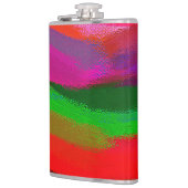 Abstrakte Malerei Flachmann (Links)