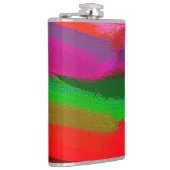 Abstrakte Malerei Flachmann (Rechts)