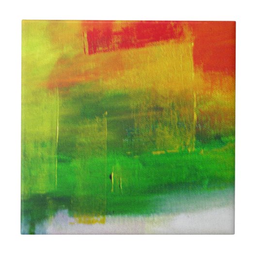 Abstrakte Malerei Fliese (Vorderseite)