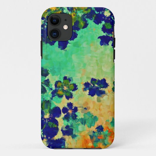 Abstrakte Malerei | Frühlingsblumen Case-Mate iPhone Hülle (Rückseite)