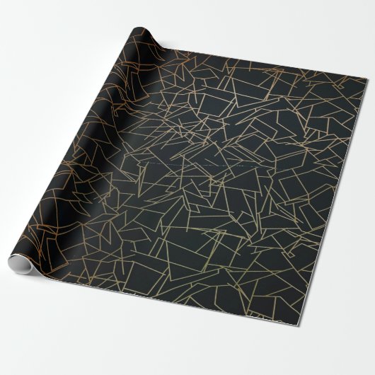 Abstrakte Malerei Geschenkpapier (Ungerollt)