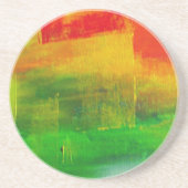 Abstrakte Malerei Getränkeuntersetzer (Vorne)