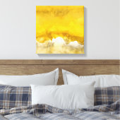 Abstrakte Malerei, gold, weiß, grau, modern Leinwanddruck (Insitu (Schlafzimmer))