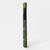 Abstrakte Malerei | Grüne graue Quadrate Case-Mate iPhone Hülle (Hinten/Links)