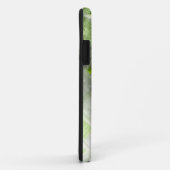 Abstrakte Malerei | Grüne graue Quadrate Case-Mate iPhone Hülle (Hinten/Rechts)