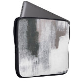 Abstrakte Malerei. Handgemalte trendige Kunstwerke Laptopschutzhülle (Vorne Rechts)