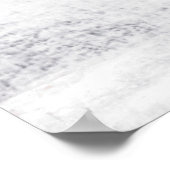 Abstrakte Malerei. Handgemalte trendige Kunstwerke Poster (Ecke)