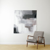 Abstrakte Malerei. Handgemalte trendige Kunstwerke Wandteppich (Beispiel (Horizontal))