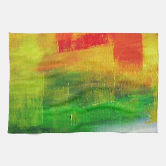 Abstrakte Malerei Handtuch (Horizontal)