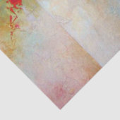 Abstrakte Malerei hell und farbenfroh Seidenpapier (Detail)