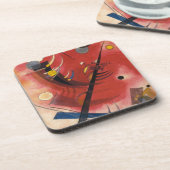 Abstrakte Malerei im Inneren Getränkeuntersetzer (Linke Seite)