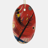 Abstrakte Malerei im Inneren Keramikornament (Rechts)