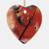 Abstrakte Malerei im Inneren Keramikornament (Rechts)