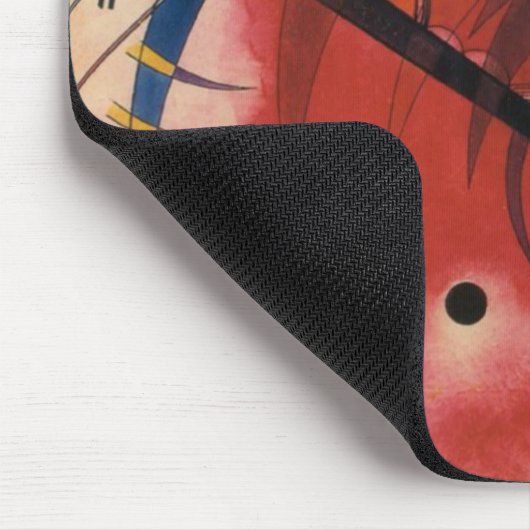 Abstrakte Malerei im Inneren Mousepad (Ecke)