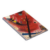 Abstrakte Malerei im Inneren Notizblock (Rechte Seite)