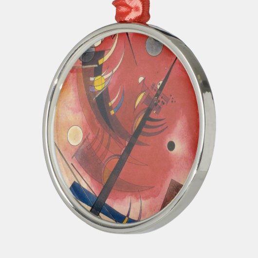 Abstrakte Malerei im Inneren Ornament Aus Metall (Links)