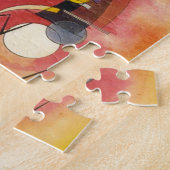 Abstrakte Malerei im Inneren Puzzle (Seite)